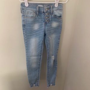 High waist rockstar super skinny jeggins size 7